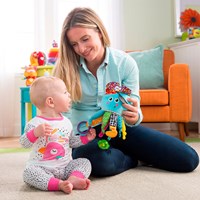 Tomy baby toy Captain Calamari - sensory plush toy for babies-3