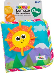 Lamaze baby book animals - educational plush discovery book multicolor