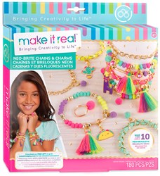 Make It Real - Neon Armbandjes & Bedeltjes
