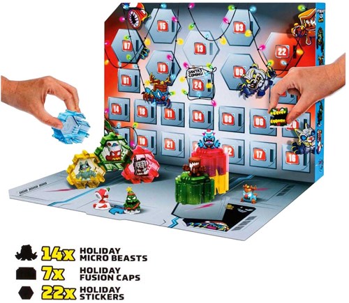 Spectron toy advent calendar MrBeast Lab Swarms S3 with surprises-2