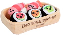 Spectron sushi plush cuddly toy set - kawaii toy decoration
