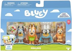 Spectron Bluey Playset - Dessert Adventure with 4 Figures - Pavlova Baking Set