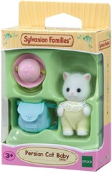 Sylvanian Families Persian Cat Baby - Dollhouse Play Figure