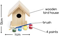 BS Toys Birdhouse  13 cm-3