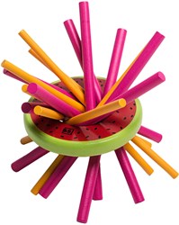 BS Toys Mikado wooden game melon - dexterity game for kids