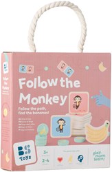 BS Toys active game Follow the Monkey - educational card game from age 3