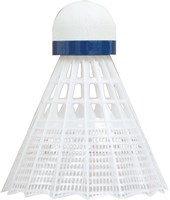 Schildkröt badminton shuttlecocks nylon white 6 pieces medium speed-2