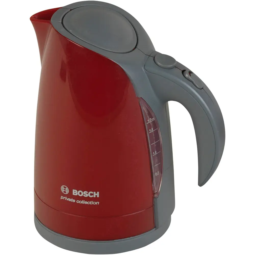 Klein Bosch toy kettle - red - kitchen play toy