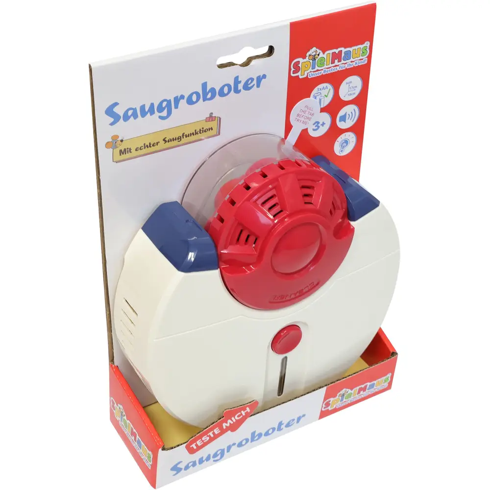 Vedes toy robot vacuum cleaner with lights and sound - Saugroboter