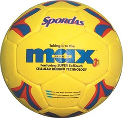 Spordas football Max Pro rubber size 5 - durable play ball