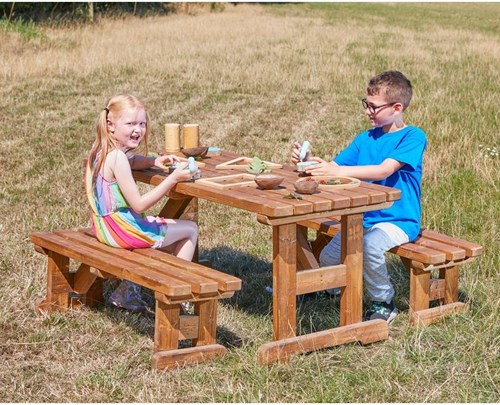 Cosy Beefy Table and Benches (3 pk) - 53488