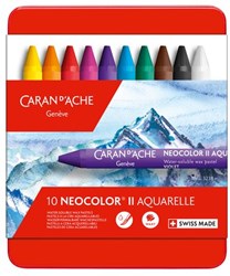 Caran d'Ache Caran d'Ache Neocolor II Waskrijt Set 10 stuks