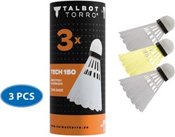 Schildkröt badminton shuttlecocks set Tech150 3 pieces nylon