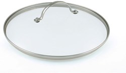 GreenPan glass lid universal 24 cm - transparent - tempered glass - stainless steel