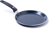 GreenPan pancake pan ceramic induction PFAS-free 24 cm black