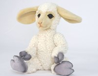 Harlekijn plush movable lamb 32 cm cuddly toy animal
