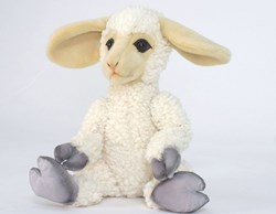 Harlekijn plush movable lamb 32 cm cuddly toy animal