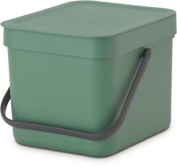 Brabantia waste bin kitchen Sort & Go 6L fir green trash can