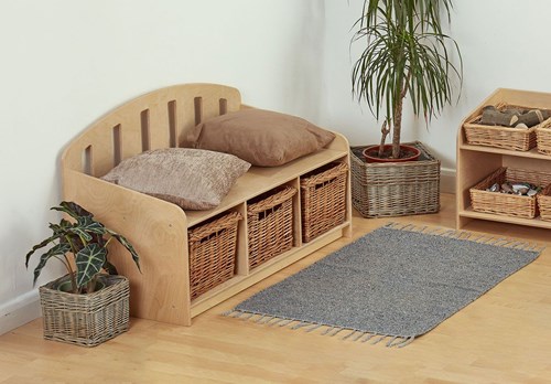 Cosy Low Healdswood Storage Bench - 48445