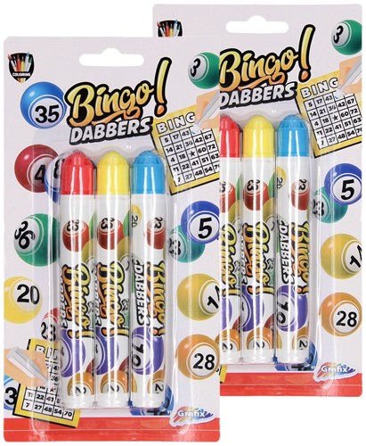 Creative Craft Group bingo marker set - 3 colors - bingo dabber pens-3