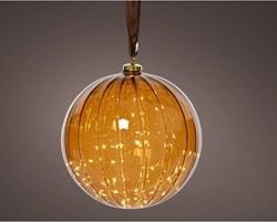 Lumineo LED ball glass warm white light - atmospheric lighting 10cm
