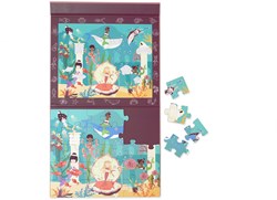SCRATCH 2 In 1 Magnetic Puzzle - Mystery Game - Mermaid
