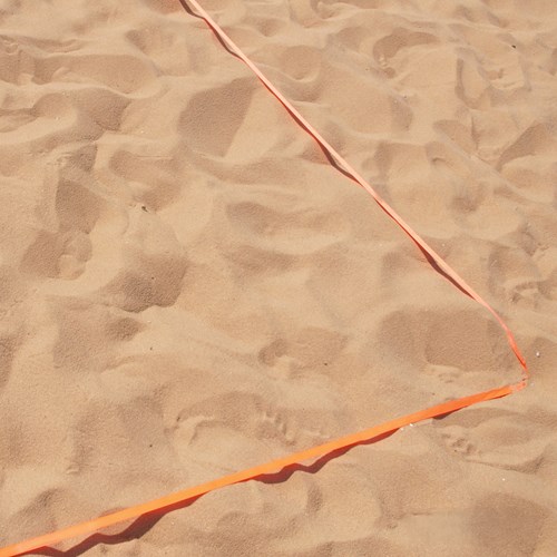 Schildkröt speed badminton set court lines red 5.5m outdoor-3