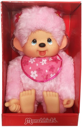 Monchhichi plush doll Cherry Blossom - 80 cm large cuddly toy monkey-3