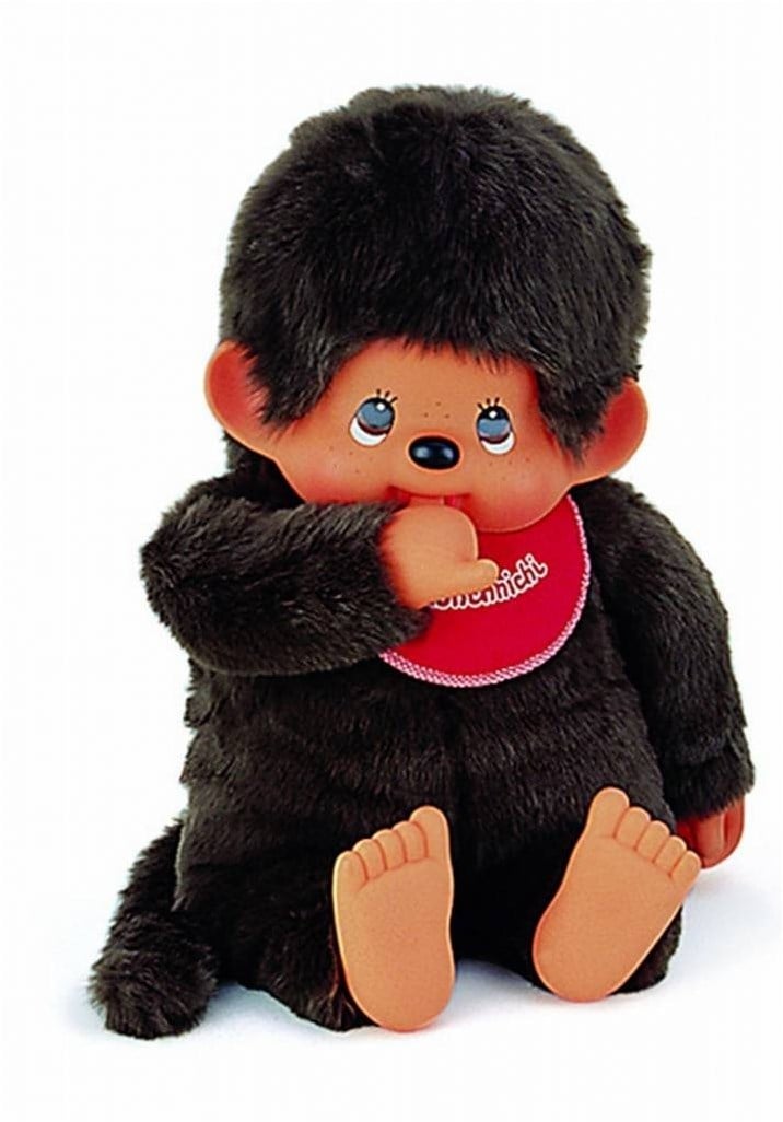 Monchhichi Boy with bib red (80cm)
