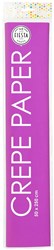 Globos crepe paper lilac craft paper 50x250cm decoration