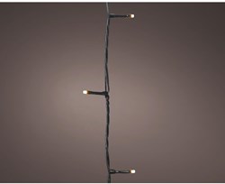 Lumineo outdoor LED Christmas lights 240 bulbs 18 meters champagne