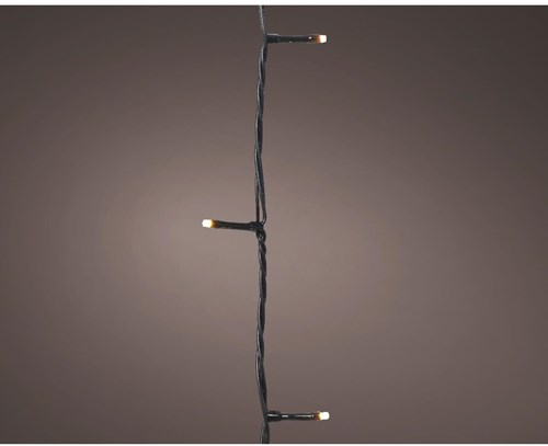 Lumineo outdoor LED Christmas lights 240 bulbs 18 meters champagne