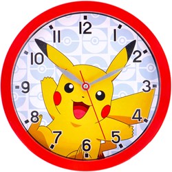 Accutime Pokémon wall clock Pikachu red - kids room decoration clock