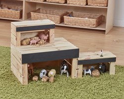 Cosy Barn/garage Set (3pk) - 49770