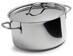 BK cooking pot Profiline 24 cm stainless steel induction PFAS-free with lid