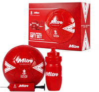 Mitre football gift set FA Cup 2025-2026 red-white size 4