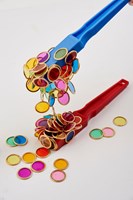 Shaw metal counting chips - colorful magnetic play pieces 100 pcs-3