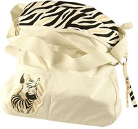 Nici shoulder bag zebra white large kids bag multicolor adjustable-2