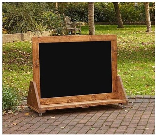 Cosy Mobile Chalkboard Station - 50135