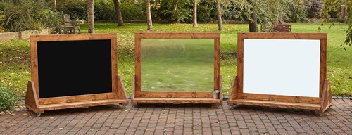 Cosy Mobile Whiteboard Easel - 50136