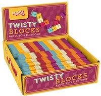 Keycraft construction toy Twister blocks 15 cm FSC 3+ 36 pieces-2