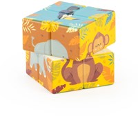 Keycraft Magic Cube zoo puzzle toy 12 pieces age 3 and up-2