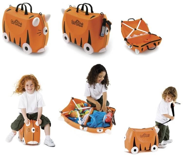 Valise Trunki Ride On - Tipu Tigre 