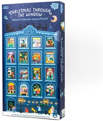 Asmodee puzzle Christmas advent calendar Christmas Through the Window