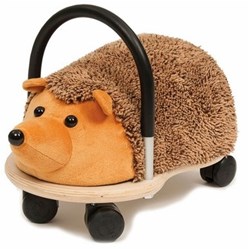 Wheelybug Hedgehog ride-on small - toddler ride-on toy - brown