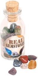 Keycraft gemstone toy bottle - 36 pieces gemstones
