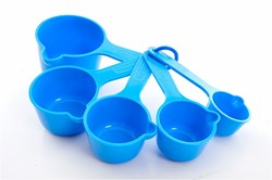 TickiT measuring cup set - plastic measuring cups for kids