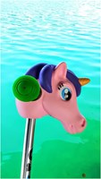 Scootaheadz Unicorn Purple/Pink-3