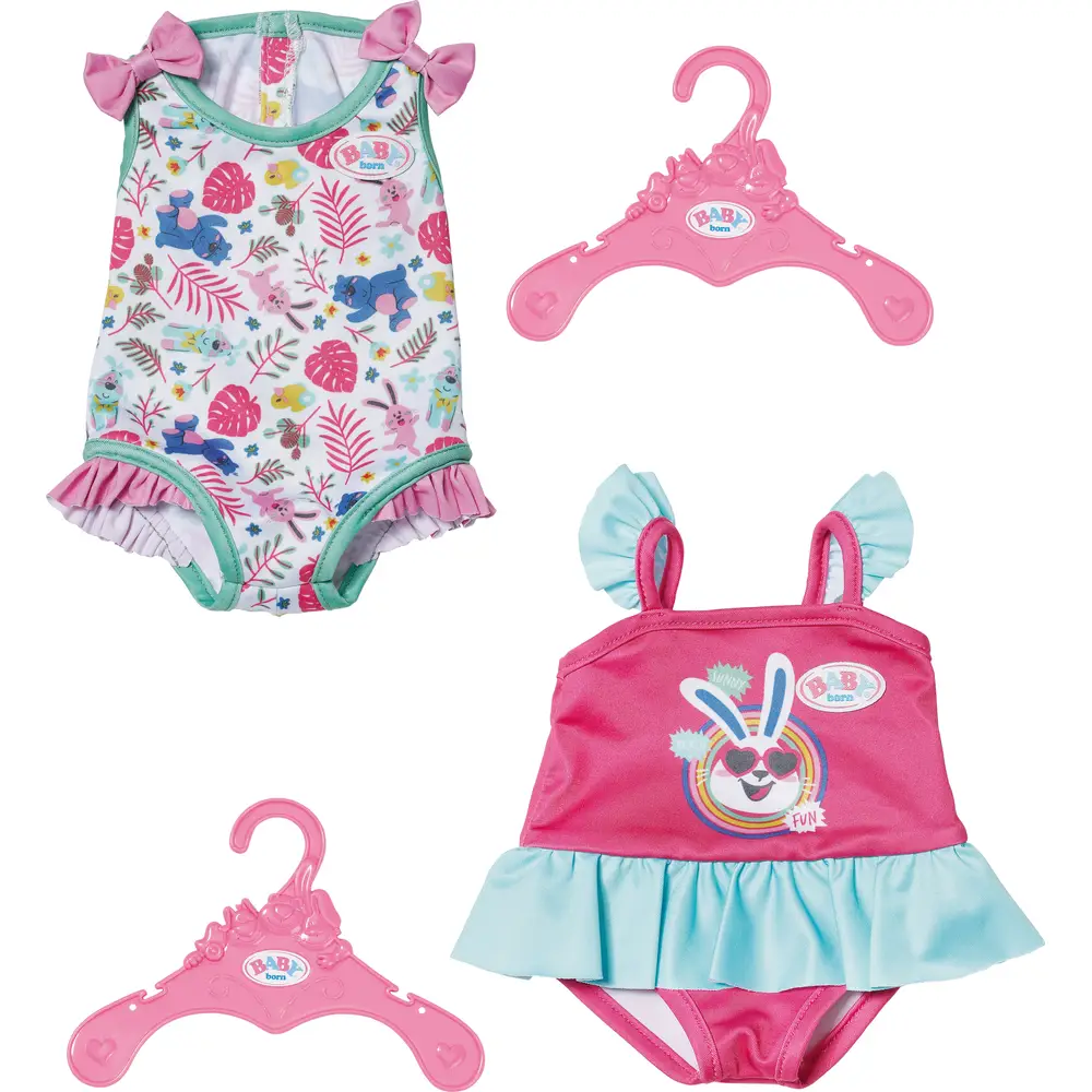 BABY born doll swimsuit - swimming fun for baby dolls