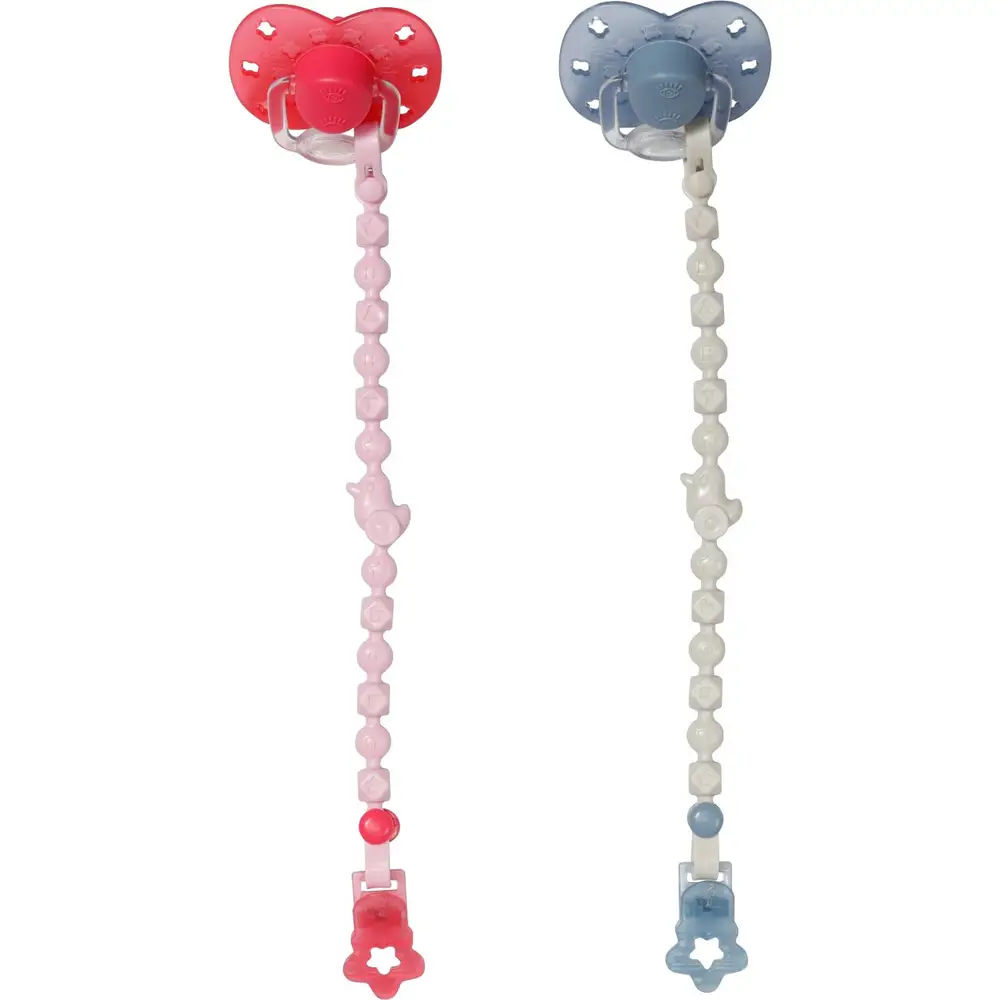 BABY born dummy with clip doll accessory - 2 assorted pieces